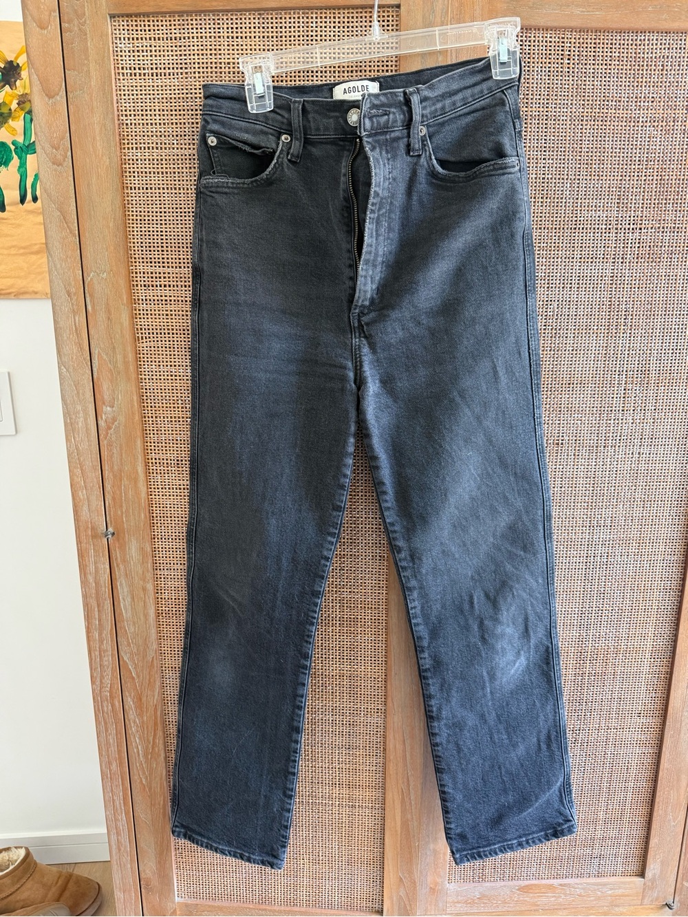 Agolde Pinch Waist Women’s Black denim